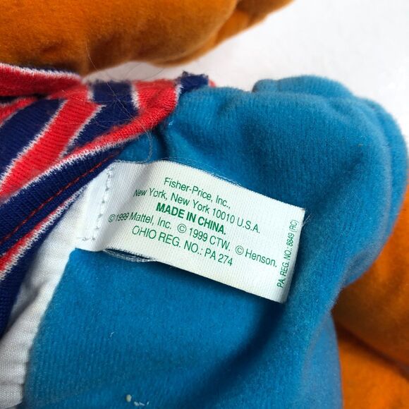 Sesame Street Vintage Fisher Price 1999 Check Up Ernie Works - Picture 8 of 10